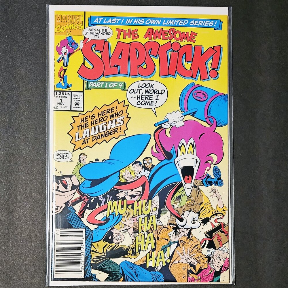 Slapstick #1 Vol. 1 🔑 issue (1992)